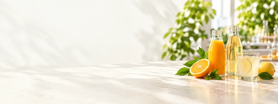 Food and beverage ingredients with citrus drinks